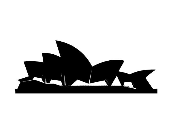 600x464 Sydney Opera House Clipart Sydney Opera House Silhouette