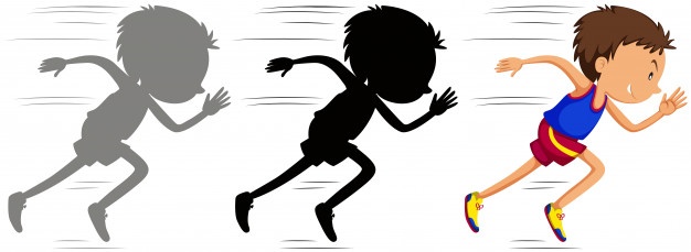 626x229 Running Silhouette Vectors, Photos And Psd Files Free Download