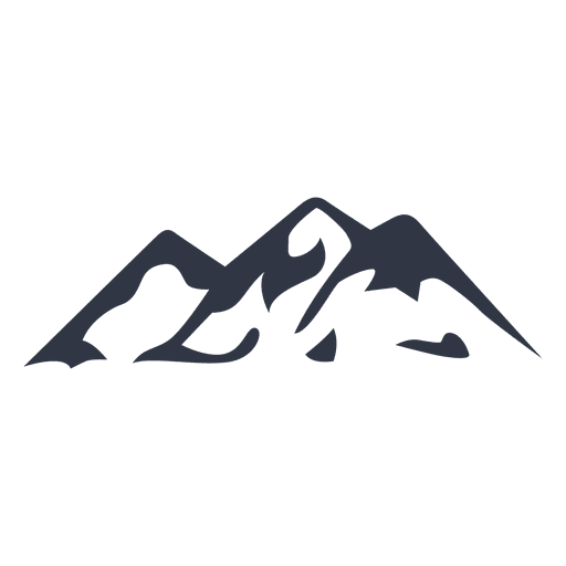 512x512 Mountain Climbing Silhouette Icon