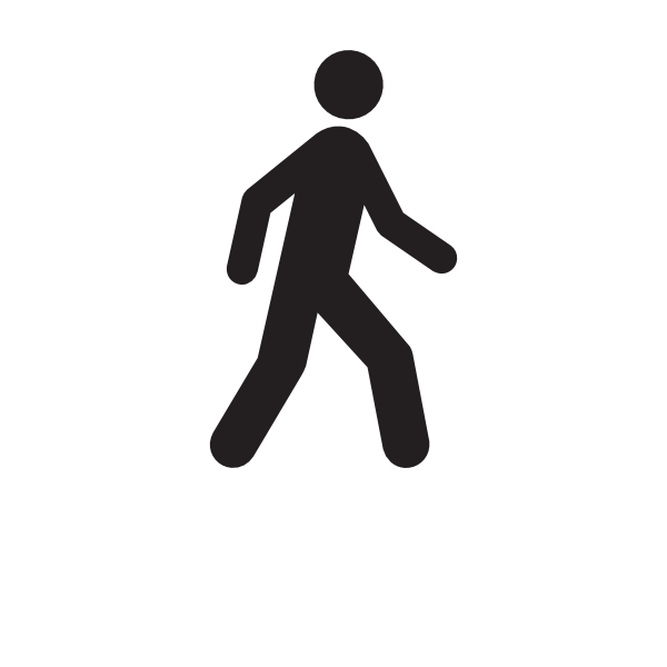 600x600 Man Walking Moving Clip Art