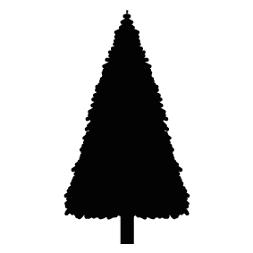 283x283 Plants And Trees Silhouettes Silhouettes Of Plants And Trees