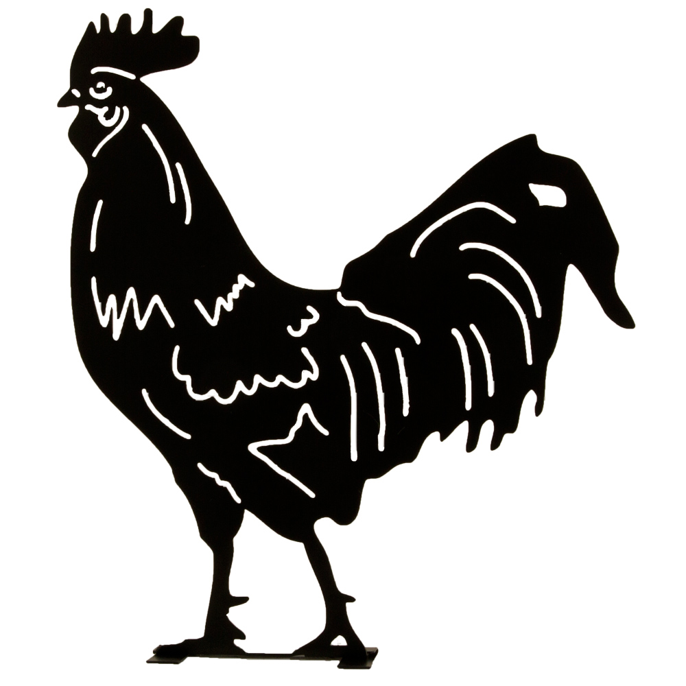 Silhouette Of A Rooster at GetDrawings | Free download