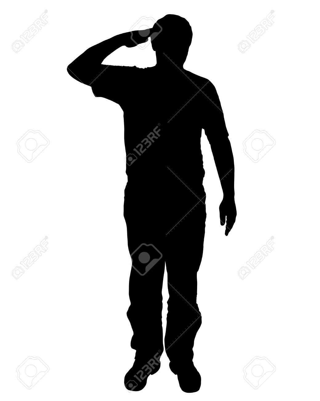 1039x1300 Soldier Clipart Hand Salute