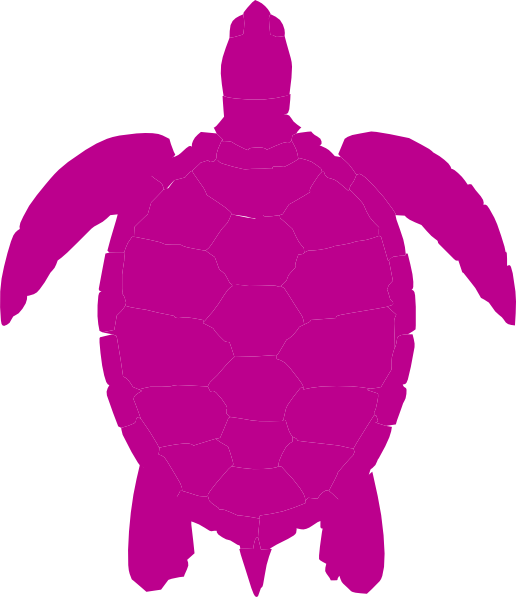 516x597 Pink Sea Turtle Clip Art
