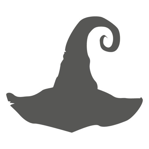 512x512 Silhouette Witch Hat