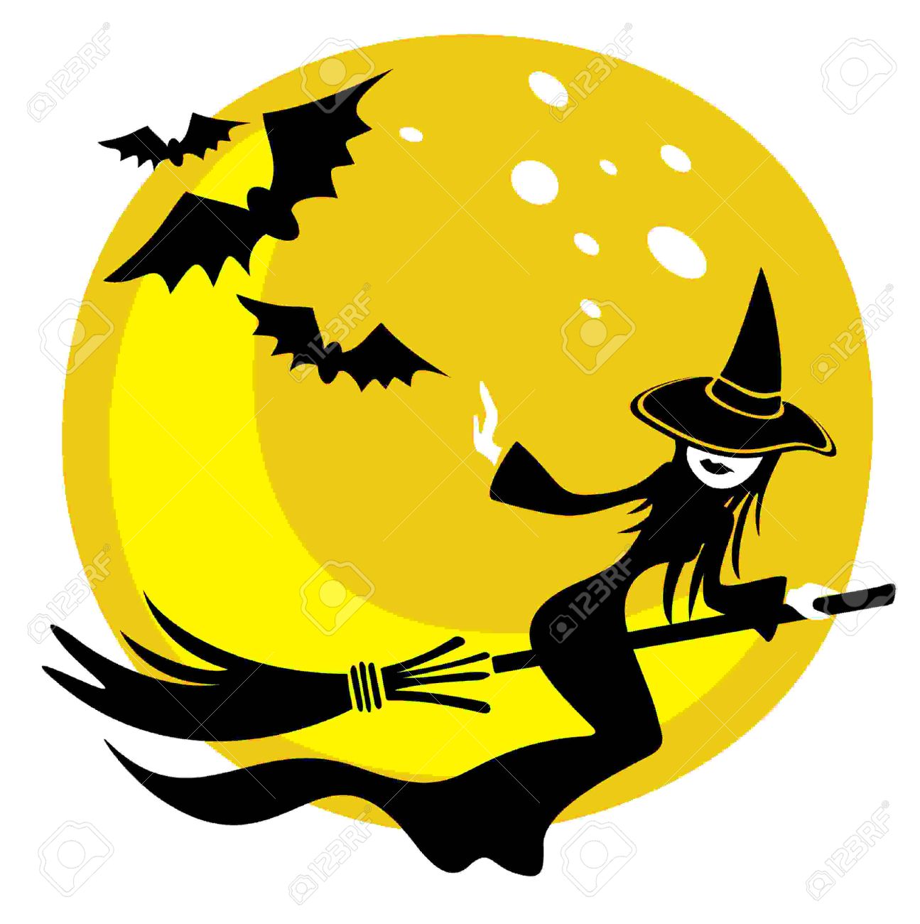 1295x1300 Witch Clipart Yellow