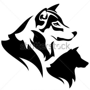 380x380 Silhouette Black And White Clipart