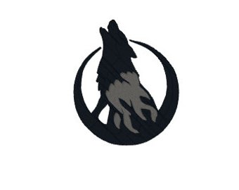 340x270 Wolf Embroidery Etsy