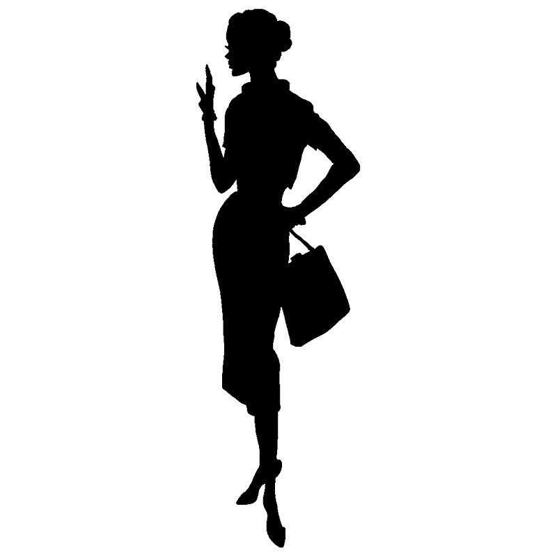 Silhouette Of A Woman at GetDrawings | Free download
