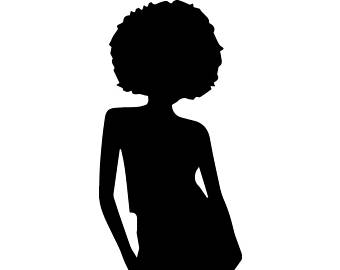 340x270 Afro Silhouette Etsy Uk