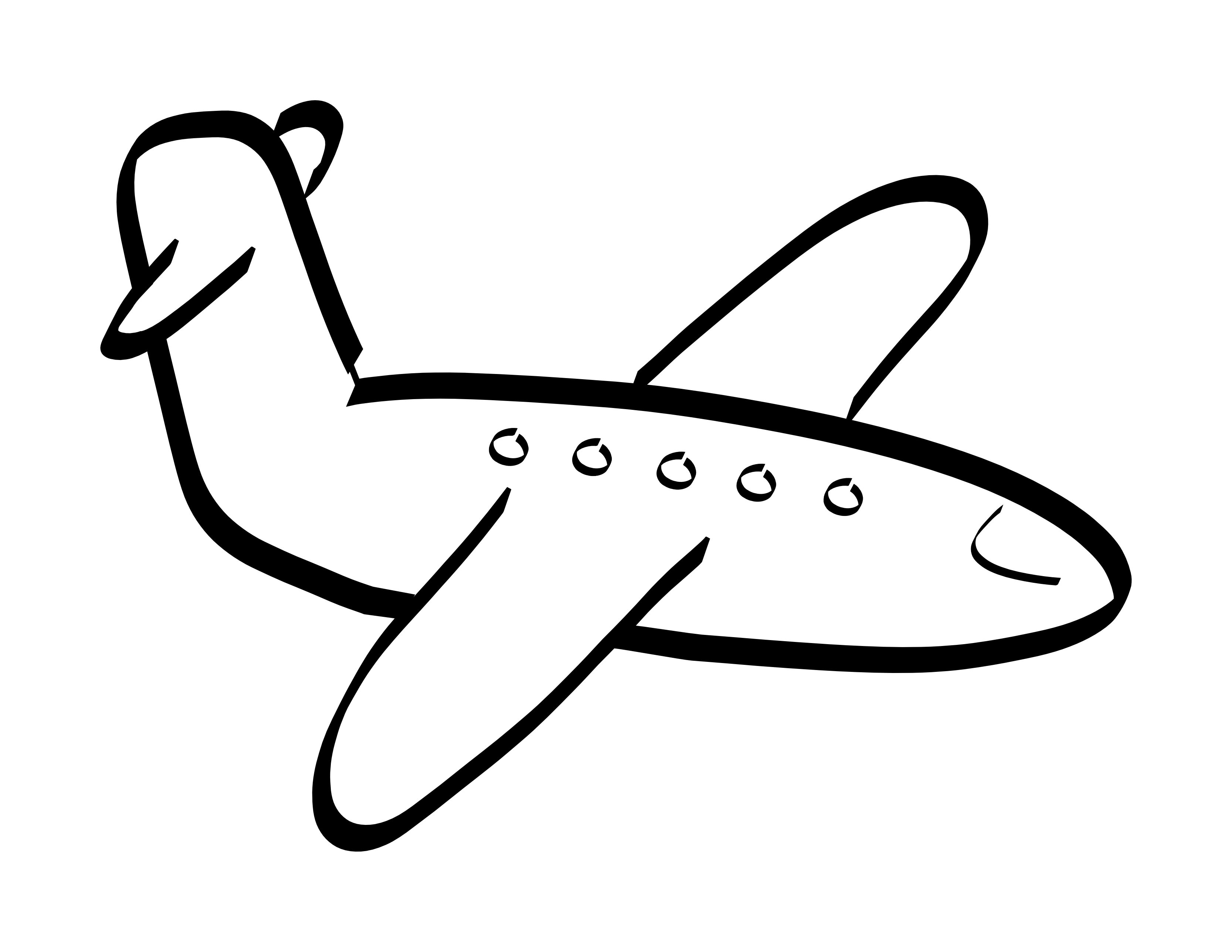 3333x2576 Toy Plane Silhouette Png Clipart