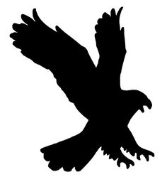 236x256 Silhouette Of Eagle