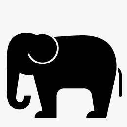 260x260 Elephant Silhouette, Elephant, Sketch, Animal Png And Vector