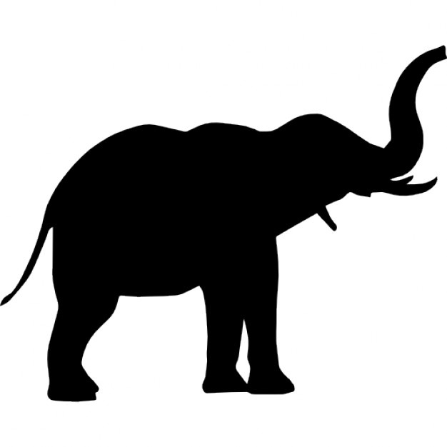 626x626 Elephant Silhouette Vectors, Photos And Psd Files Free Download