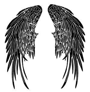 300x307 Angel Wings Picture Picture Of Angel Wings Tattoos