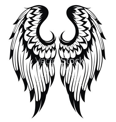 Download Silhouette Of Angel Wings at GetDrawings.com | Free for ...