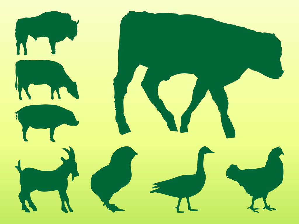 1024x765 Silhouette Animals