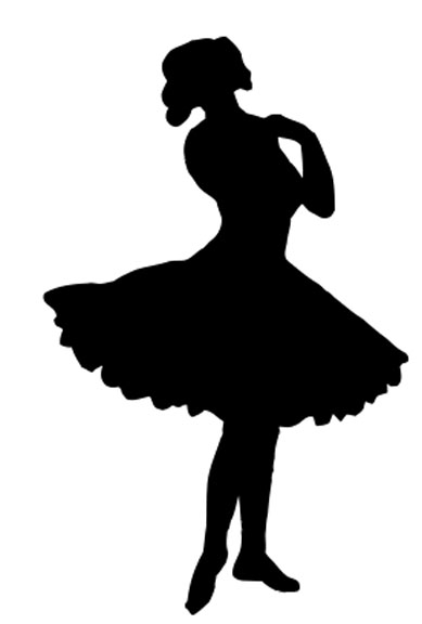 389x576 Image Of Ballerina Clipart