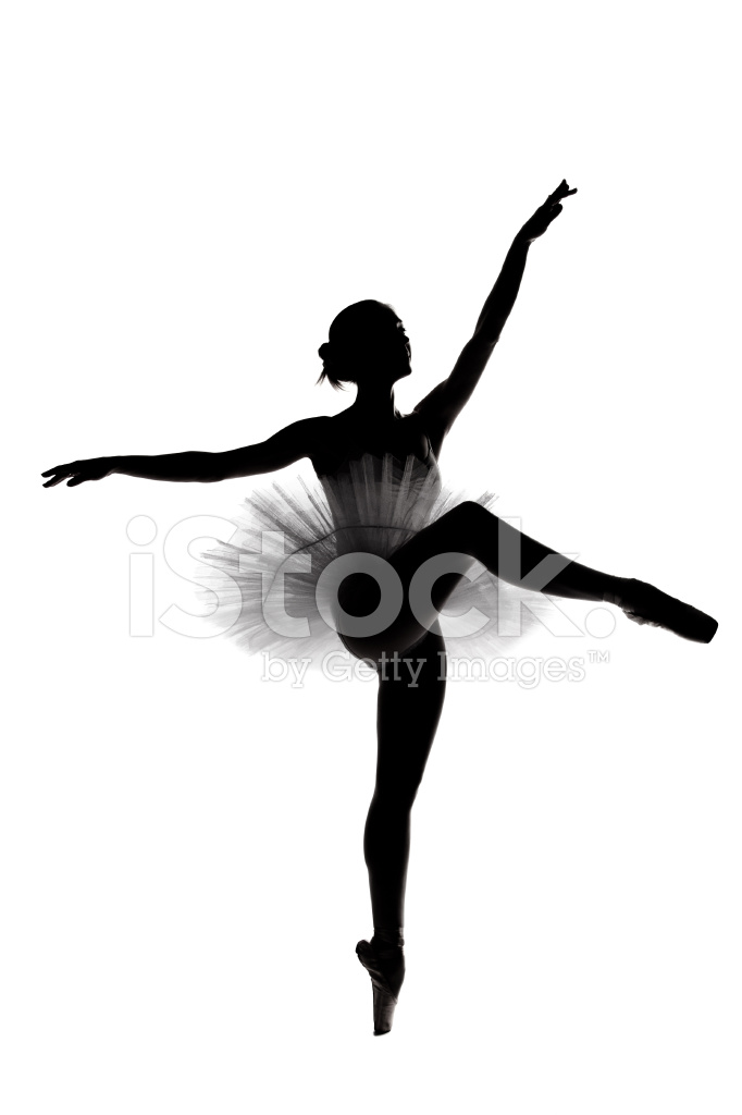 682x1024 Silhouette Of Ballerina Stock Photos