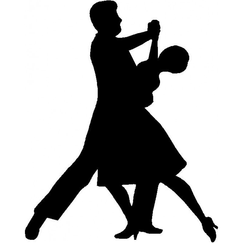 Silhouette Of Ballroom Dancers at GetDrawings | Free download