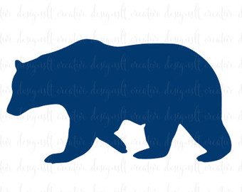 340x270 Bear Silhouette Etsy