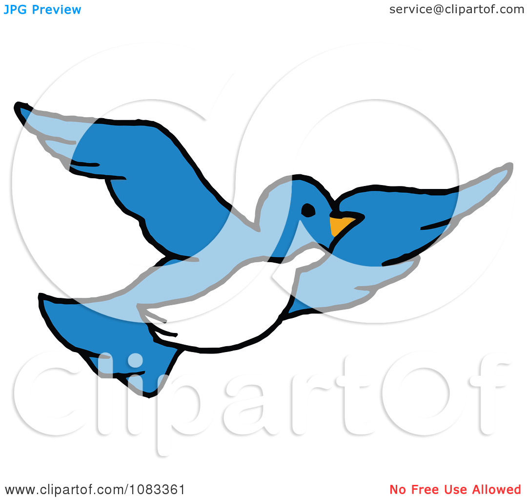 1080x1024 Flying Bird Silhouette Clip