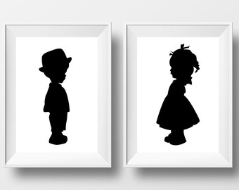 340x270 Child With Dog Dog Poster Girl Print Girl Silhouette
