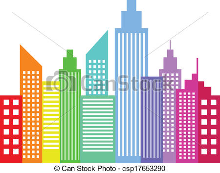 450x354 City Clipart Modern