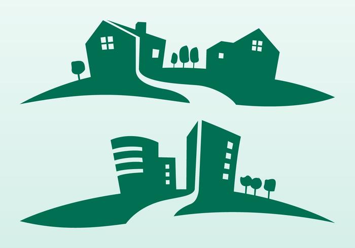 700x490 Buildings Silhouettes