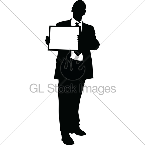 Silhouette Of Businessman