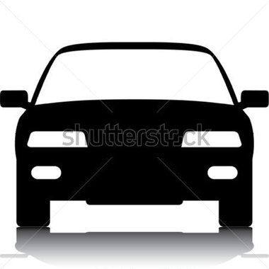 380x380 Car Front Clipart