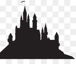 260x220 Silhouette Castle Ghost Clip Art