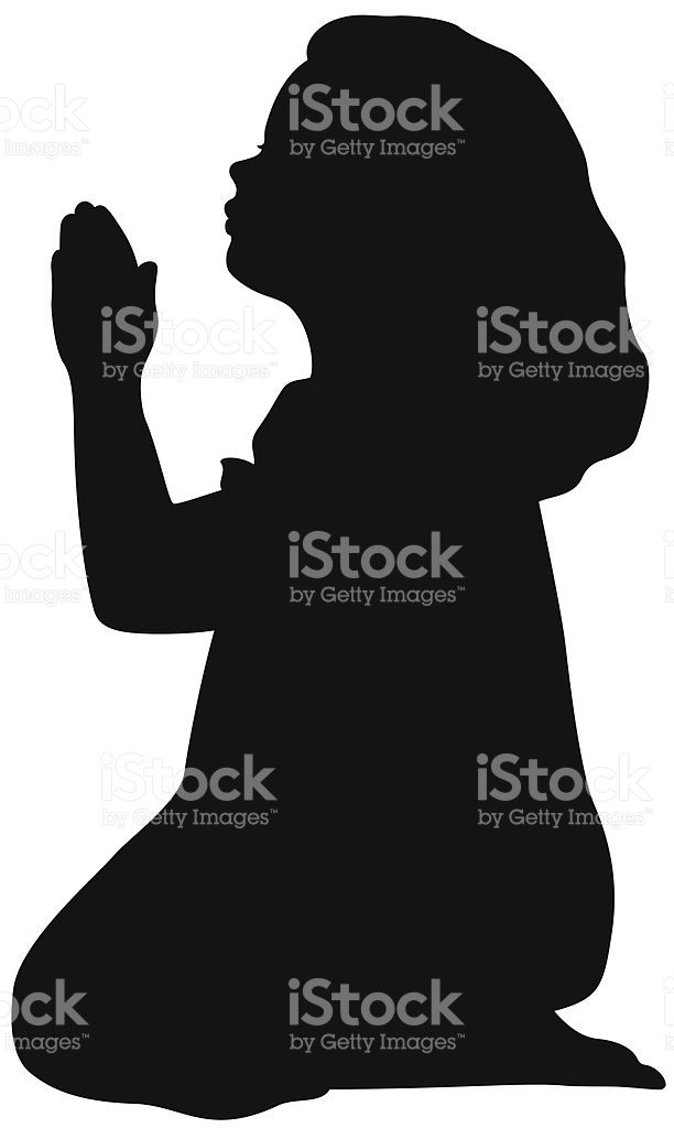 612x1024 Child Praying Silhouette Clipart Keywords And Pictures