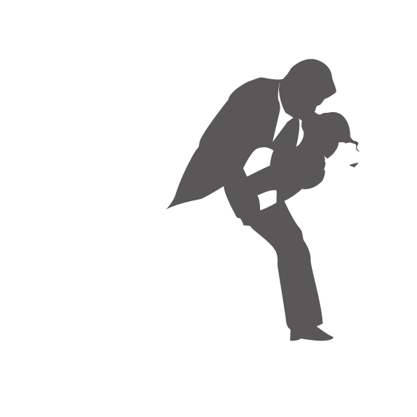 595x595 Wedding Silhouette Marriage