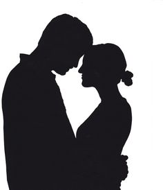 236x274 Silhouette Of Couple Hugging