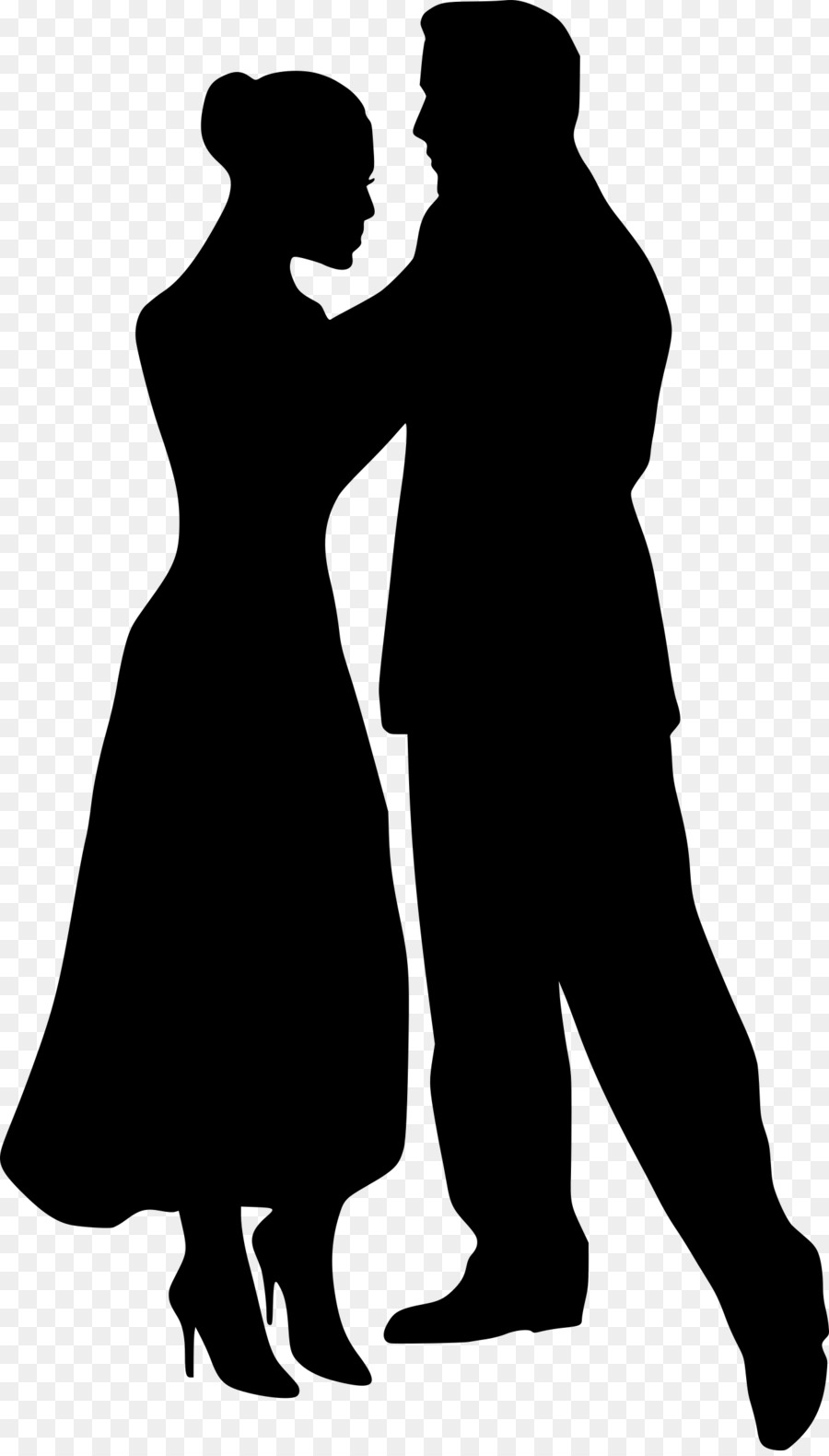 900x1580 Silhouette Dance Clip Art