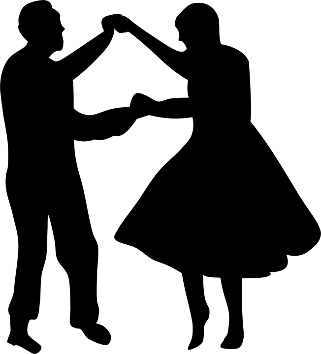 652x720 Dance Couple Clipart Silhouette Transparent