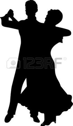 236x406 Youth Couples Silhouette Clipart