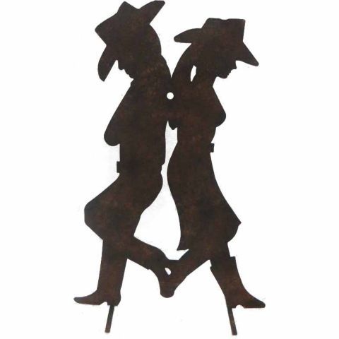 480x480 Red Shed Cowboycowgirl Silhouette