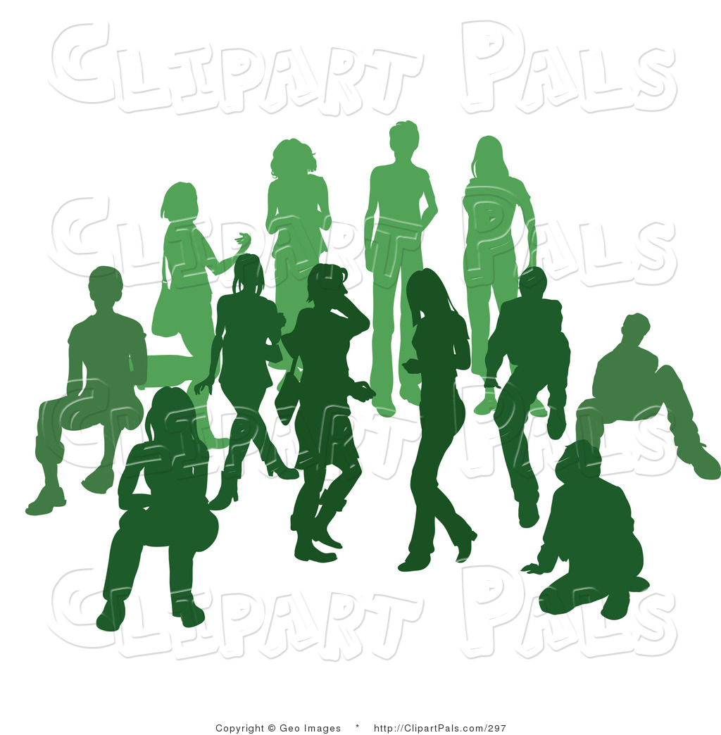 1024x1044 Crowd Of People Silhouette Clipart Panda