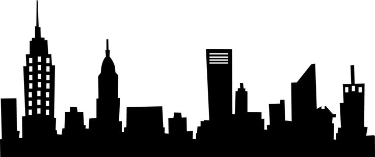 736x309 Skyscraper Clipart Generic