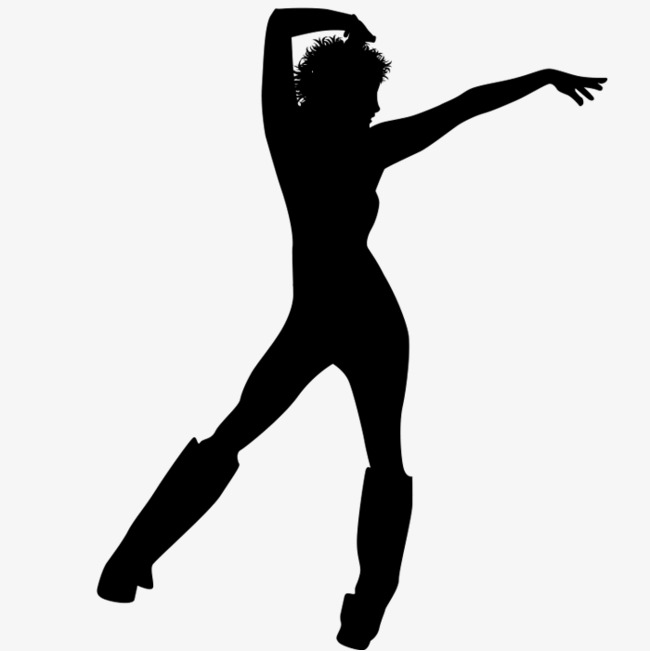 650x651 Silhouette Dancing, Action Silhouette, Silhouette, Character Icon