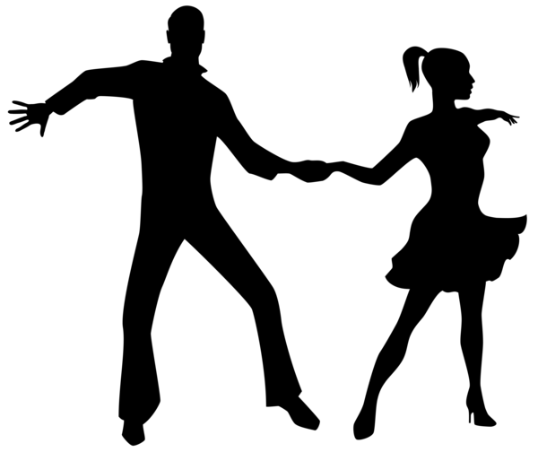 600x504 Dancing Couple Silhouette Png Transparent Clip Art Image