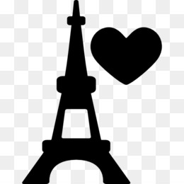 260x260 Paris Silhouette Drawing Poster Skyline