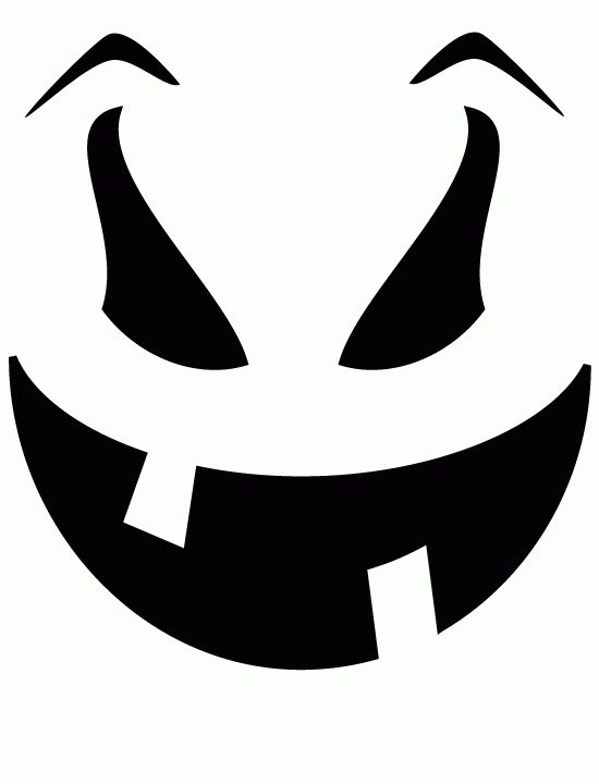 550x720 Pumpkin Carving Silhouette Clipart Witch Face