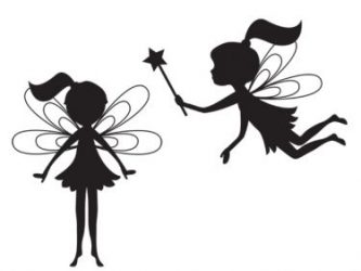 333x250 Vintage 3 Flower Fairies The Graphics Fairy Fairy Clipart