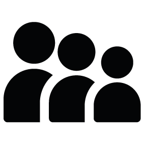 283x283 Family Silhouette Silhouette Of Family