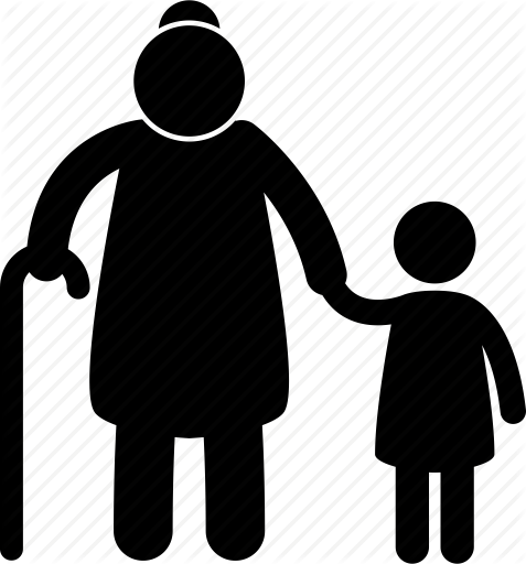 477x512 Child, Granddaughter, Grandmother, Grandparent, Holding Hands, Old