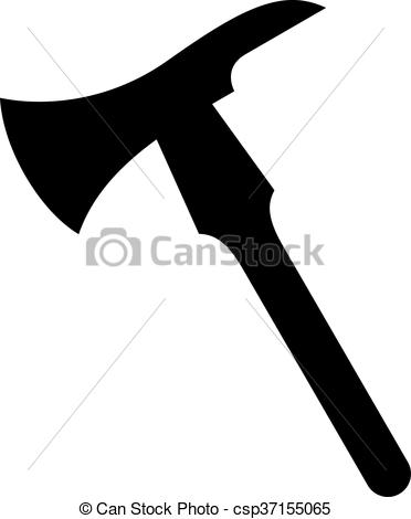 372x470 Firefighter Axe, Shade Picture Clip Art Vector