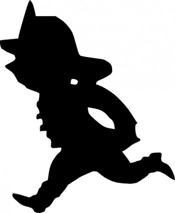 350x425 Fireman Silhouette Clip Art